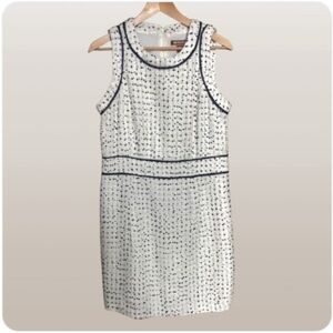 Micheal Kors Classic Sleeveless Tweed Dress Size 12
